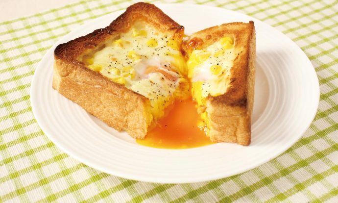 家族に大人気のトーストはこれ 禁断の旨さ！ベーコンエッグチーズトースト レシピ・作り方Tasty