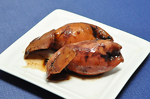 カミナリイカ 紋甲烏賊 のイカチチと卵：旬の魚介百科