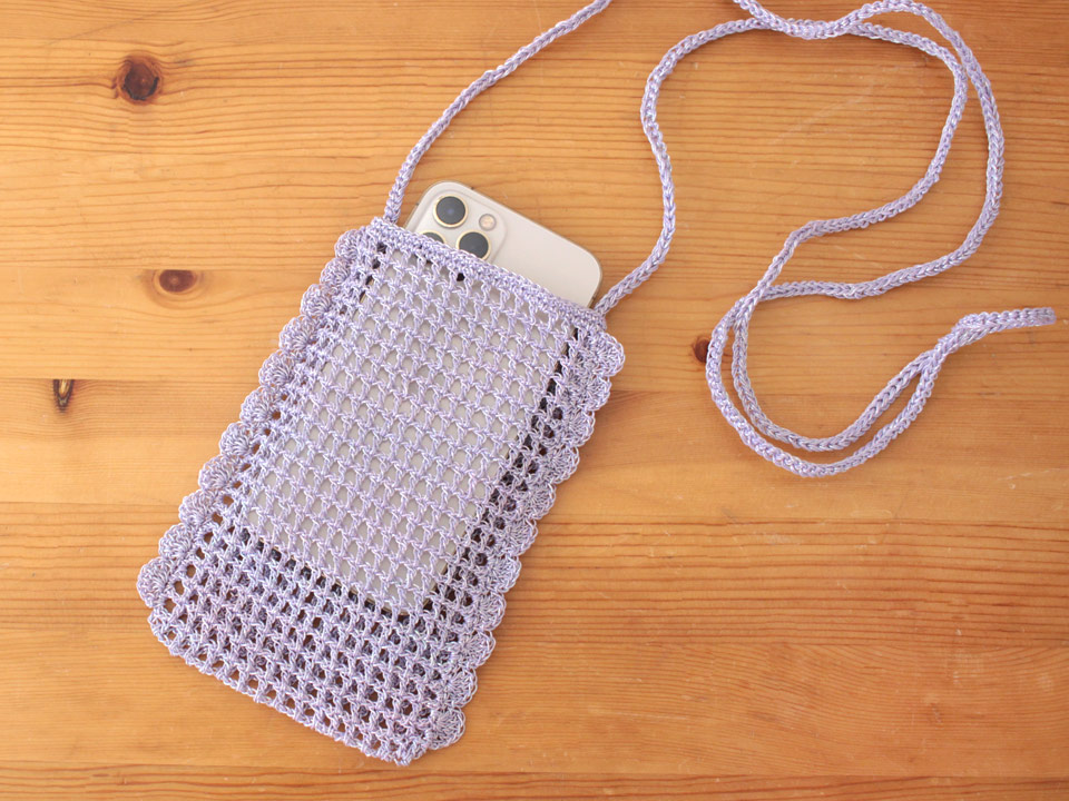 受注製作 小花モチーフつなぎの手編みスマホケース ダークレッドスマホケース・カバー 編みこものmikako 通販17107203Creema クリーマ