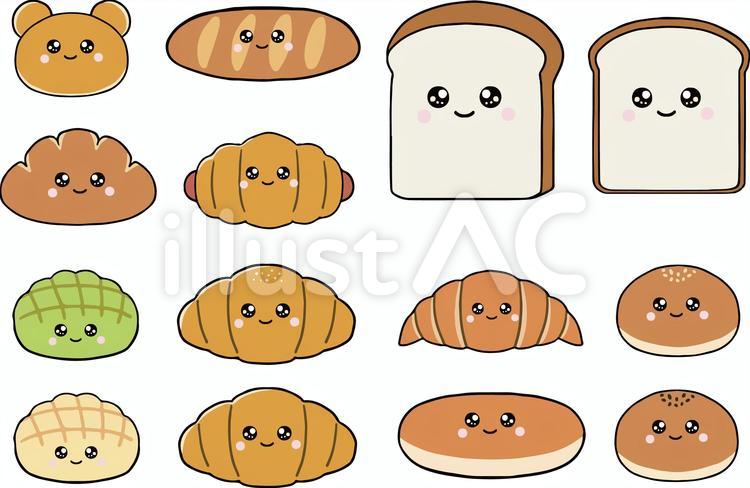 動物パンイラスト無料イラスト・フリー素材なら「イラストAC」