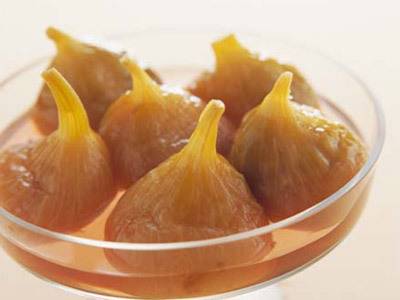 いちじくのコンポートとショコラソルベレシピを探すキユーピー醸造