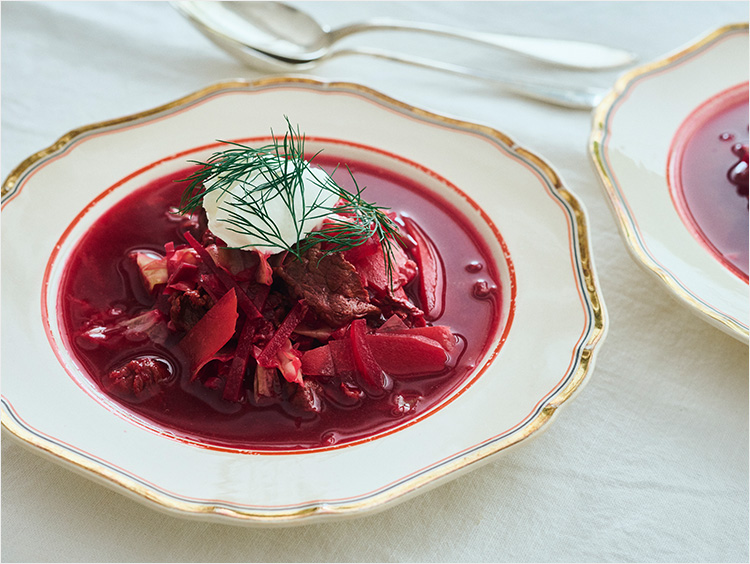 ビーツのサラダ