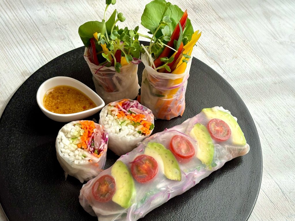 爽やかな生春巻き 副菜