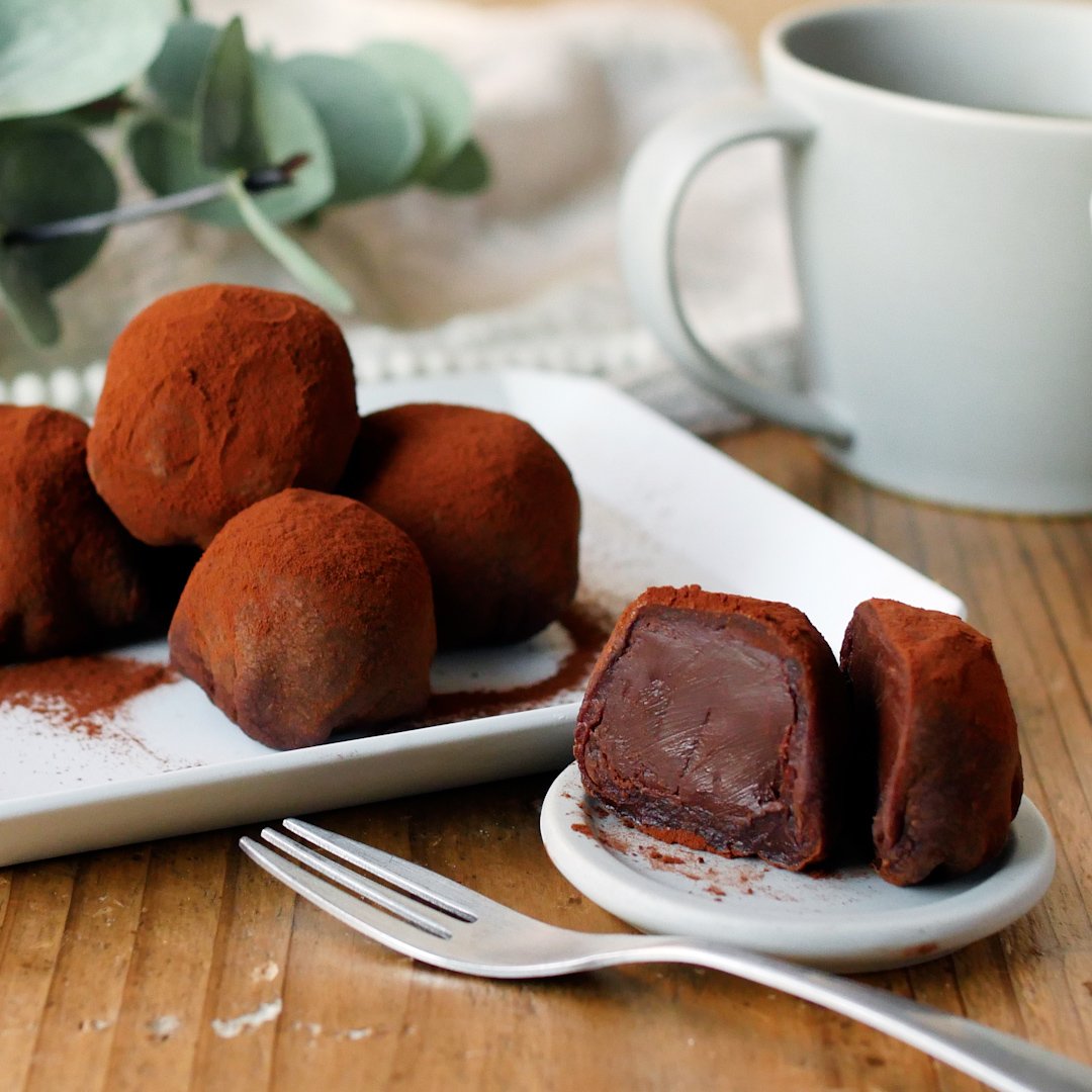 チョコエッグ余ったチョコで作れる生チョコTikTok