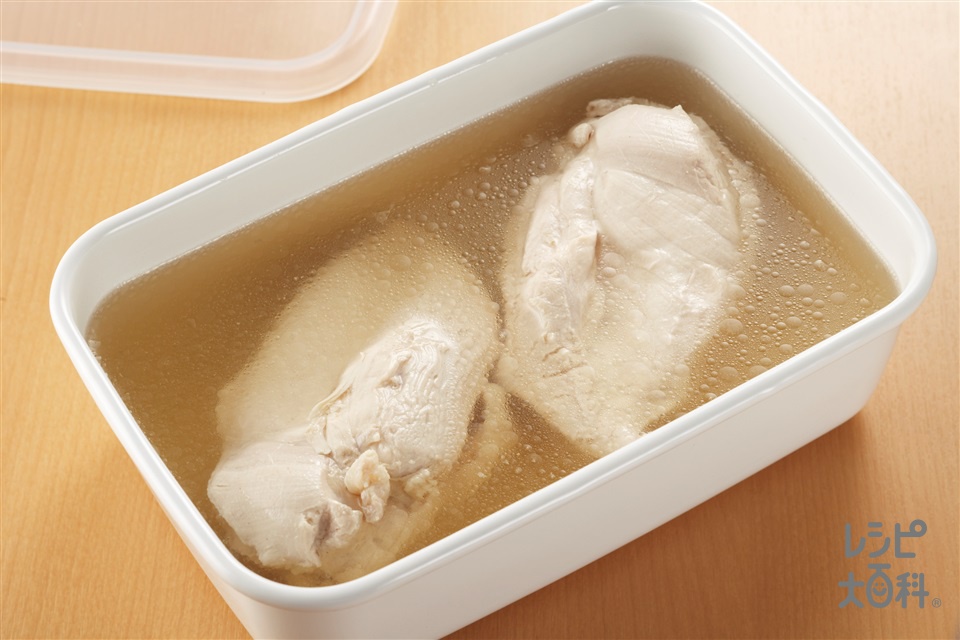 鶏むね肉に片栗粉をまぶした水晶鶏しっとりやわらかで簡単すぎる 美窪たえ- メシ通ホットペッパーグルメ