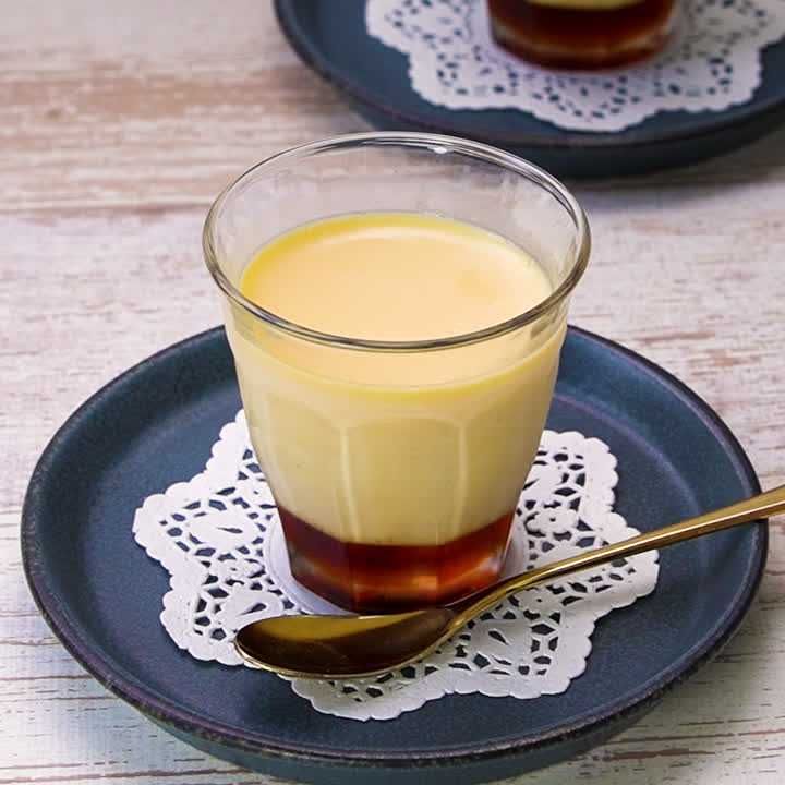 混ぜて冷やすだけ！ 簡単なめらかプリンの作り方・レシピ