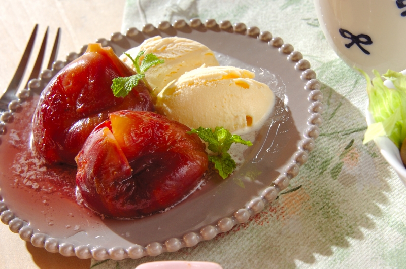 秋果実の潤いコンポート