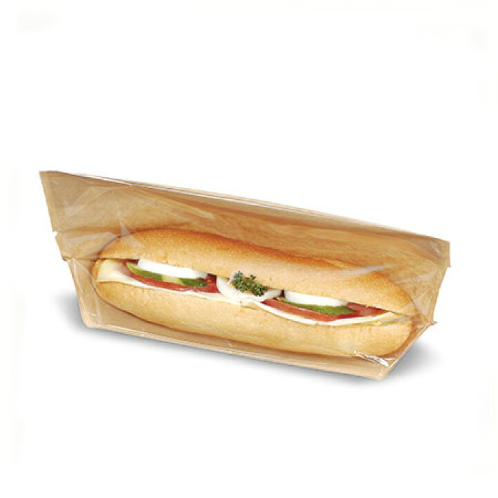 タートルパック BP-27-15 270x150x40mm100枚入 使い捨て 軽食用 包装資材 ホットドッグ 唐揚げ ミニトマト 業務用パケットポーチェ