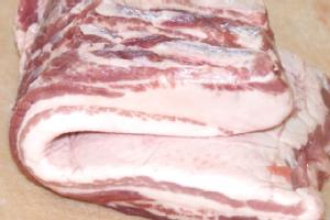 国産豚バラブロック チルド冷蔵