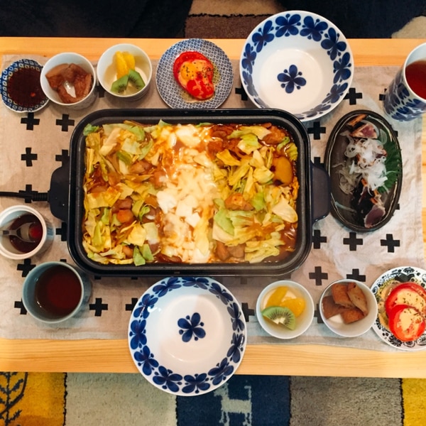 家族みんなでチーズタッカルビ