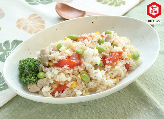 炊飯器でチキンライス 美味しく炊くコツは お釜に米と具材と調味料を入れる順番!?炒めないのに旨い！『あたらしい日日』こんな時代のニューノーマルな暮らし方。食と農、生活情報をお届けします