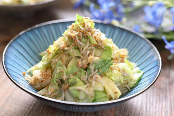 キャベツ ざく切り 4分の1 切り方TikTok