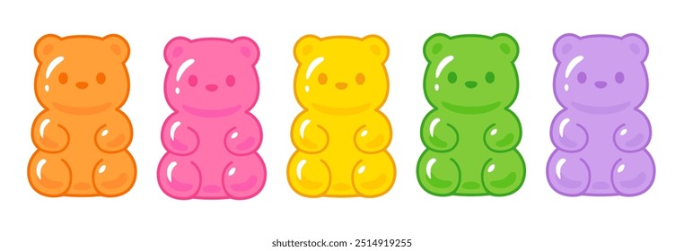 No.1901 おすわりクマグミ ソーダ□かわいいクマの形をしたソーダ味のグミ商品ラインナップ業務用・量り売り用 菓子 卸エースホームページ