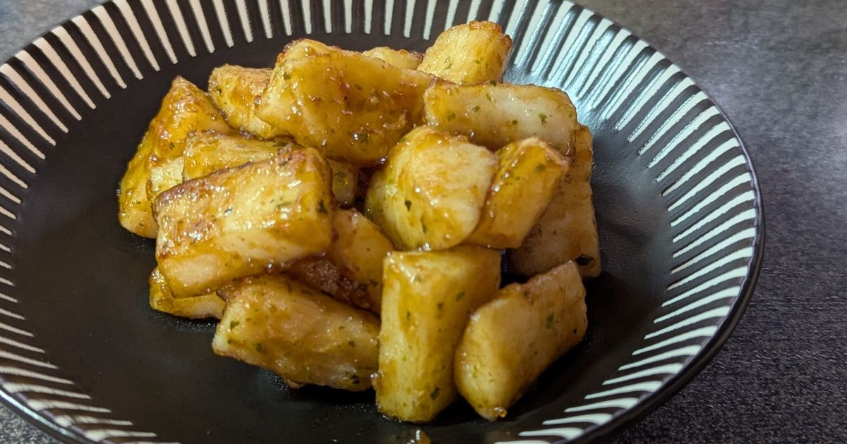 家事ヤロウなんちゃってフライド長芋ポテト