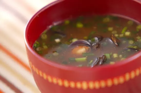 印刷用 選定料理 しじみ汁のレシピ 銀座 皆美 島根県の郷土料理家庭で味わう郷土料理