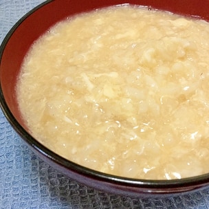 たらことたまごの雑炊