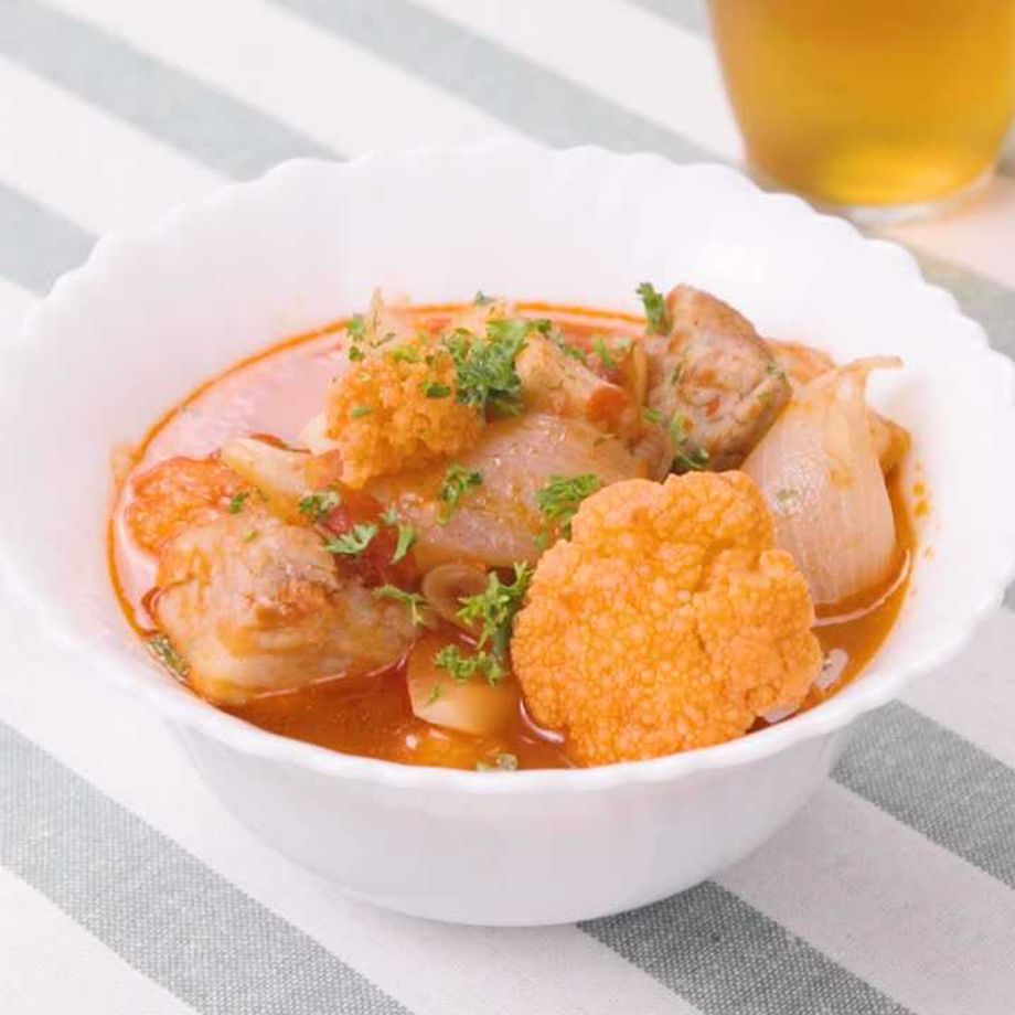 あさイチ 豚肉のカリフラワー&りんご煮 豚肉りんご煮 のレシピ ワタナベマキさんのみんなゴハンだよ11月26日 - NEWS123