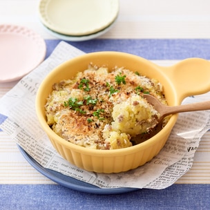 レンジとトースターだけで胃袋掴む！ なんちゃってコロッケ定食丼 カリッと♡パン粉すごっ！！料理のレシピや作り方暮らしニスタ