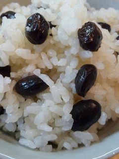 黒豆ごはん