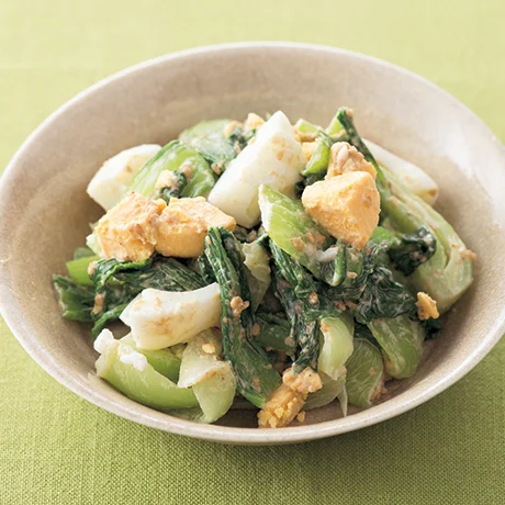 チンゲン菜のからし和え