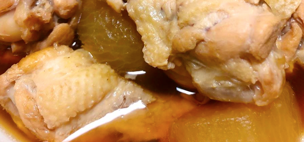 手羽元と厚揚げの煮もの