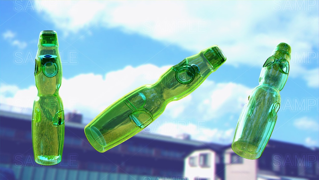 2024 4 2 ラムネ瓶 - oi汰のアトリエ