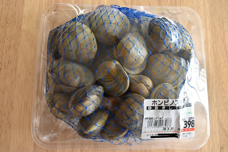 バターの風味を活かすマテ貝のバター焼き