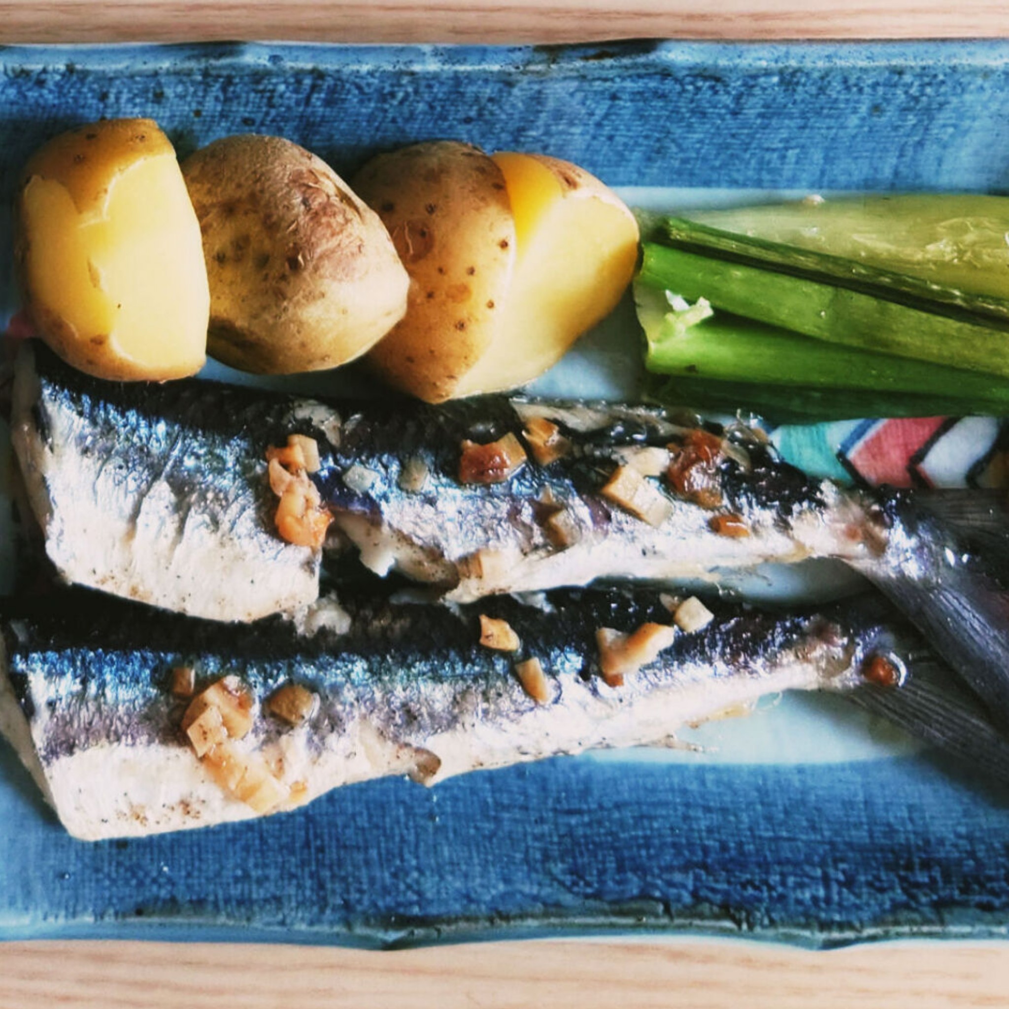 トビウオの煮魚