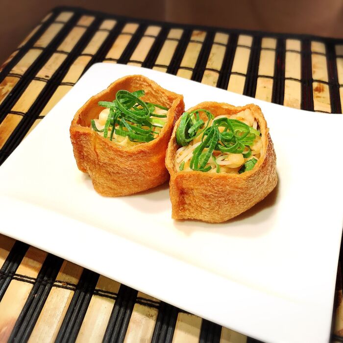 彩りそうめんいなりほこフレ