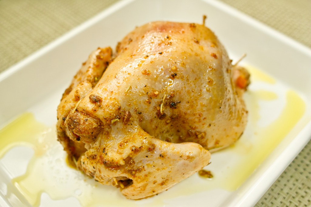 国産丸鶏の薪窯ローストチキン チーズリゾット詰めイタリア料理 il Vivo