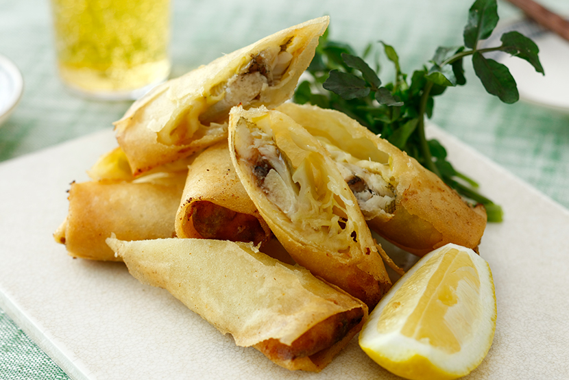 絶品！大葉とチーズのシシャモ春巻きの簡単レシピ