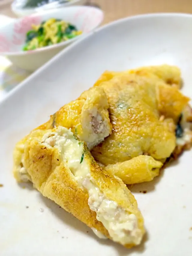 揚げずにヘルシー💕子供も喜ぶ大葉チーズinナゲット