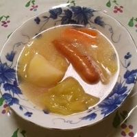 *コンソメなしでも作れる、残り物で簡単ポトフ*