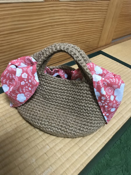 手ぬぐいに戻るミニエコバッグ手ぬぐいのススメ