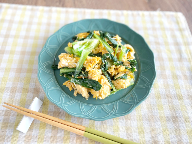 豚肉とふんわり卵のオイスター炒め