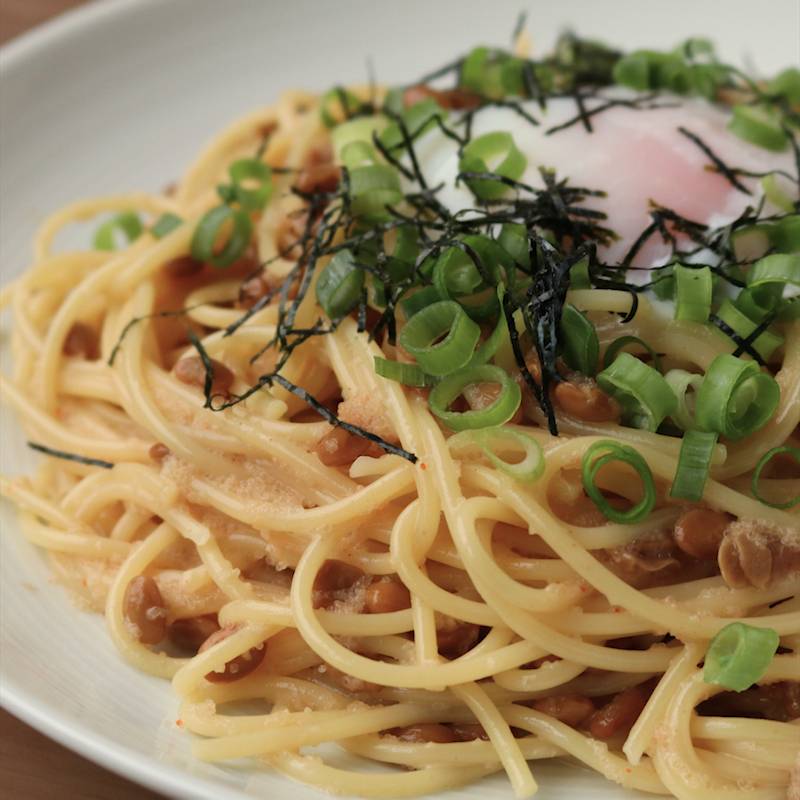 カンタン美味い！「冷製納豆スパゲッティ」が絶品 - いまトピ