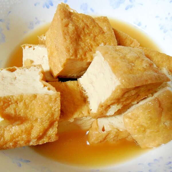 生姜たっぷり大根と厚揚げの照り煮, こんにちは、KINSです。, 食べると善玉菌を増やすと言われている大根,そんな大根と厚揚げを使った簡単、時短！生姜たっぷり大根と厚揚げの照り煮をご紹介します✨, 味が中までしっかり染み込んで美味しいですよ✨,材料 ,大根1 4本 300～400ｇ , 厚揚げ1個 130ｇ , 水200ml, 醤油大さじ２, みりん大さじ２, 酒大さじ１,