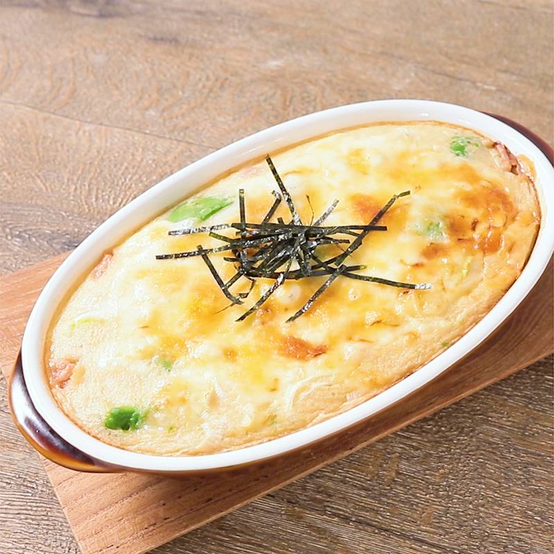 山芋あったら! 山芋のペッパーチーズ焼き