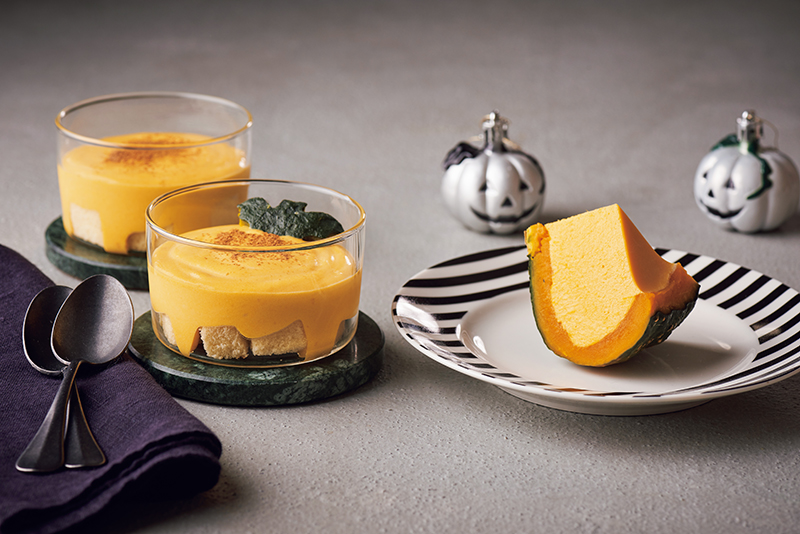 ★ぼっちゃんかぼちゃのまるごと焼きプリン★