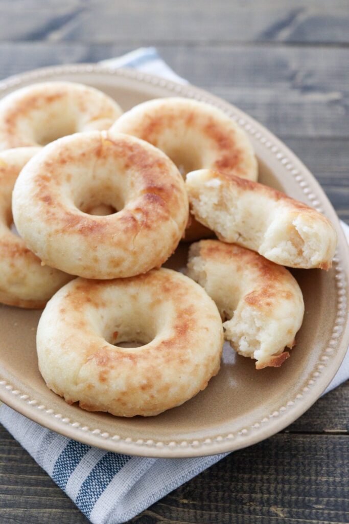 米粉のはちみつドーナツ 砂糖不使用・油少なめ