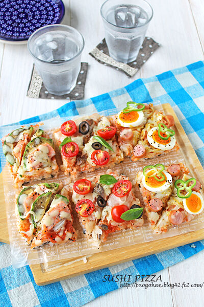 余ったピザでキッシュ風リメイク