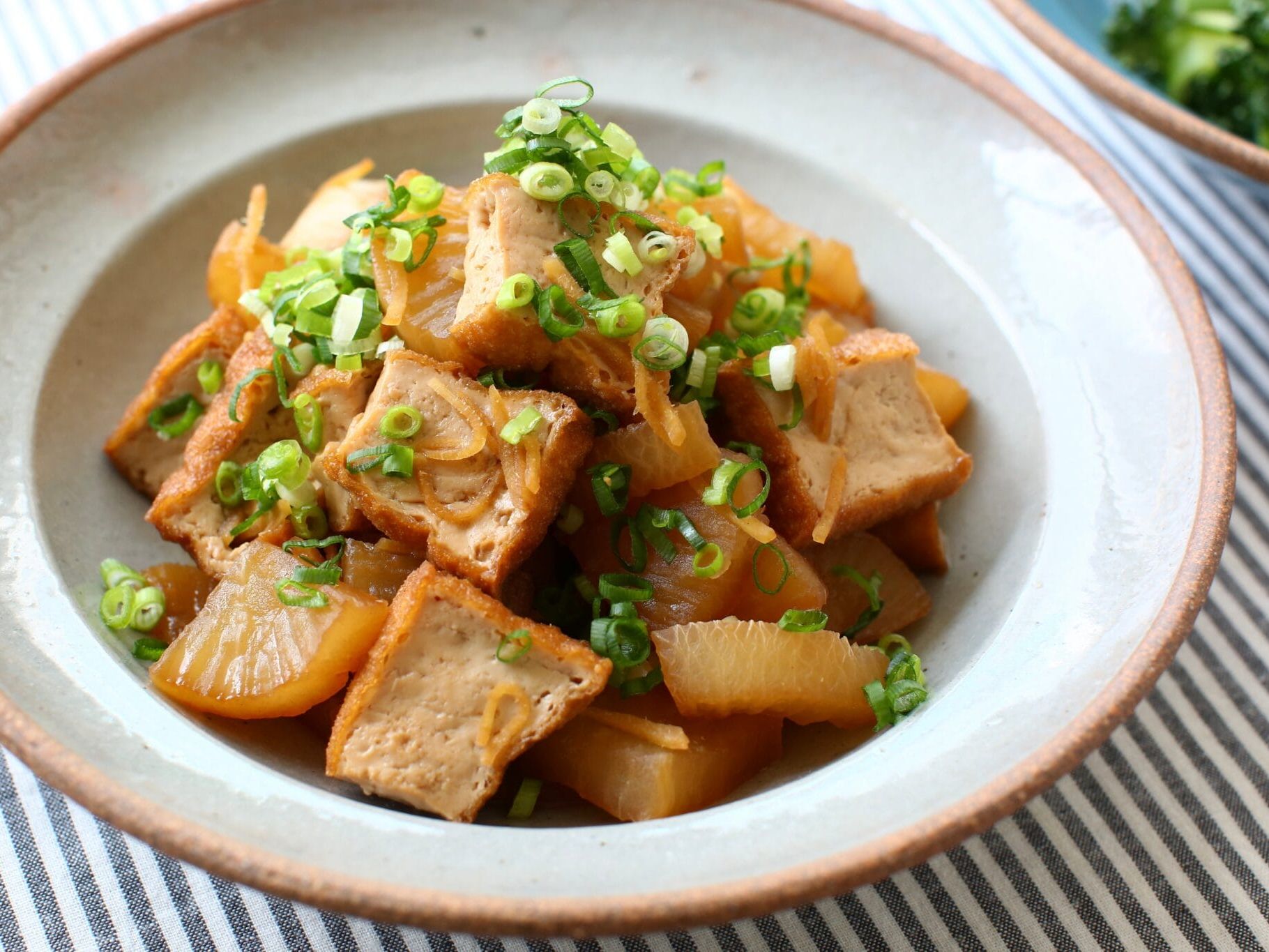 大根と厚揚げの煮物レシピ株式会社にんべん