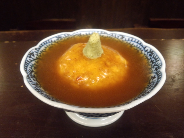 蓮根まんじゅう湯葉あんかけそば 993円』三宝庵 荻窪店のレビューそばデータベース