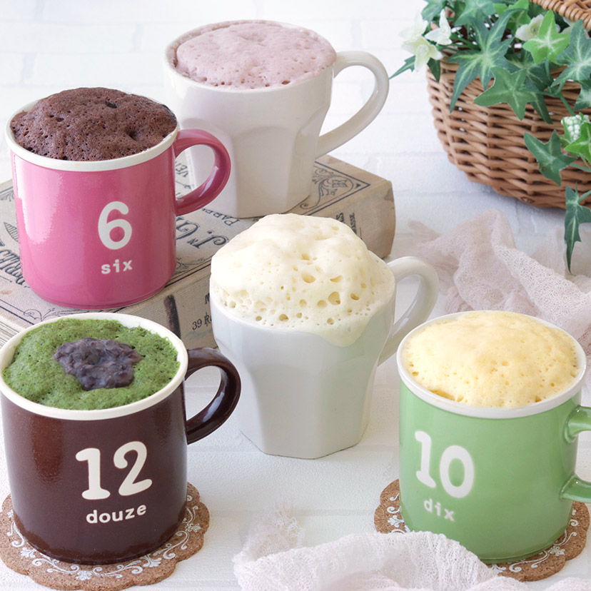 バターなし、生クリームと卵のカップケーキ