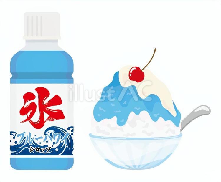 かき氷レシピ: ブルーハワイの新鮮で美味しい作り方