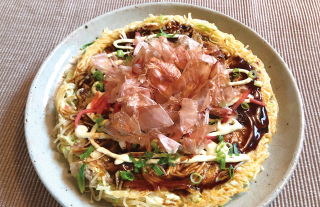 そうめん活用 ポリ袋で！ニラとキムチでモチモチ素麺チヂミ