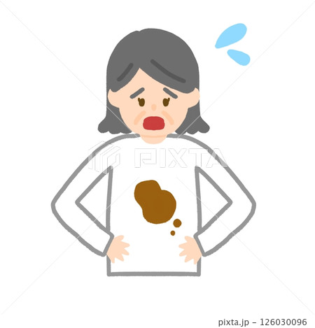 食べこぼしの暖かいグラデーション線画漫画イラスト素材透過、PNGフリー画像ダウンロード - Pngtree