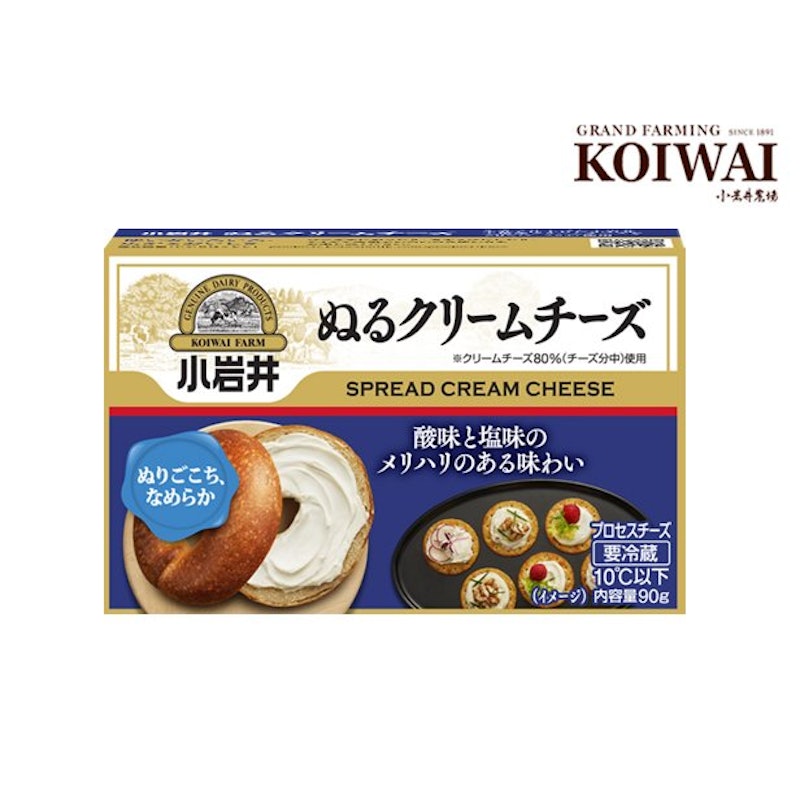 北海道十勝 なめらかクリームチーズ北海道のおいしさを、まっすぐ。よつ葉