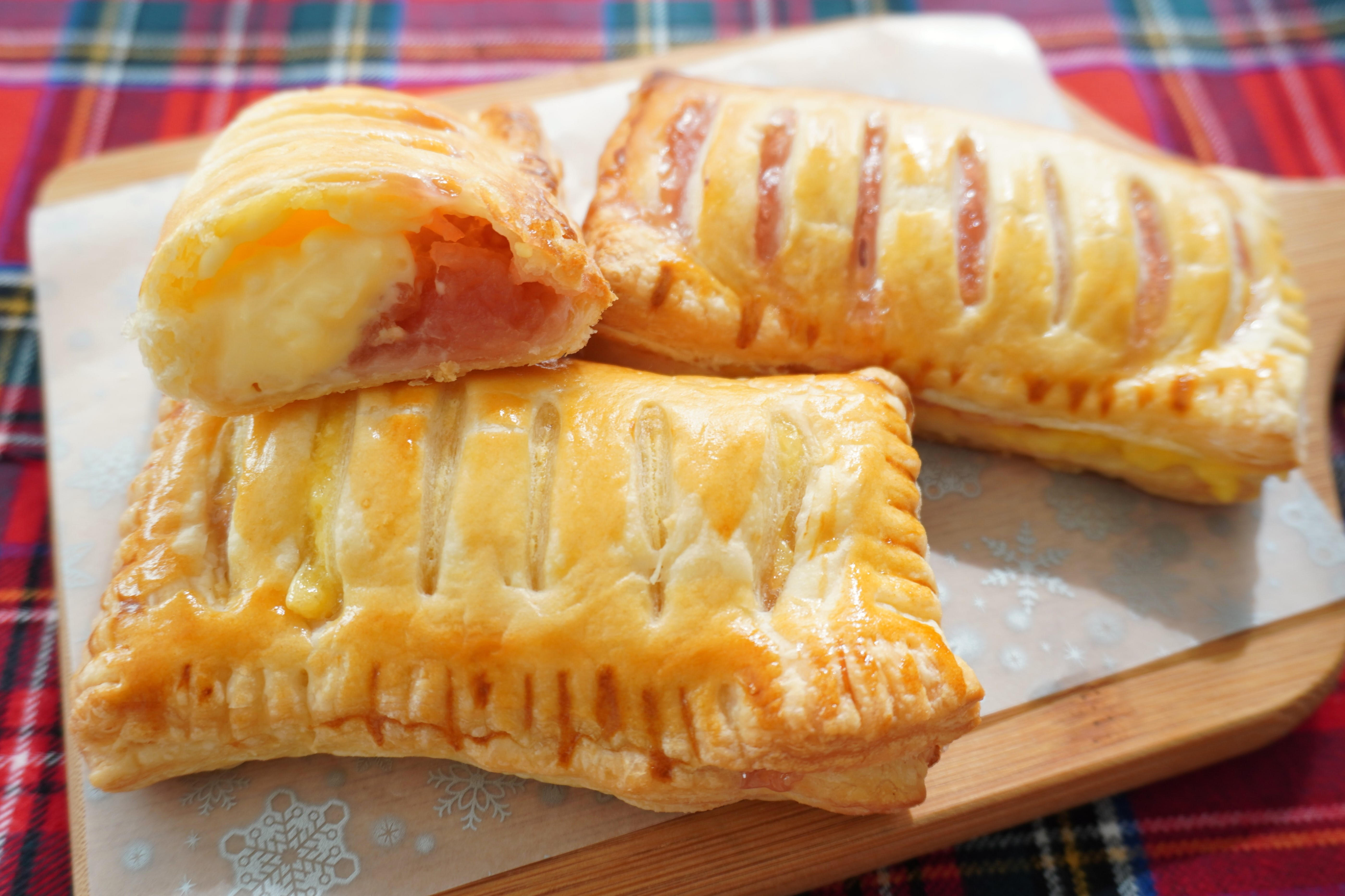 サクとろっ♡自慢のカスタードアップルパイ