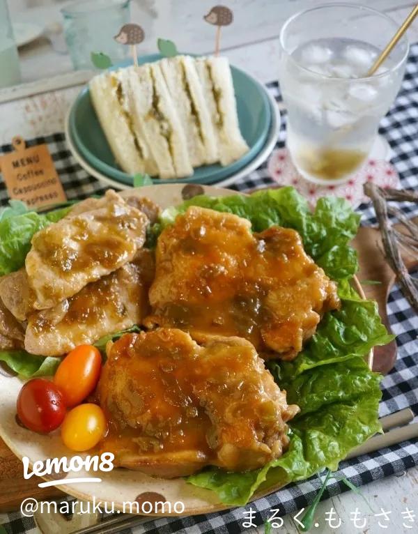 チキンバーの梅ジャム煮&ピザ作り♪ : トイロ公式ブログ 日々のこと~暮らしを彩る料理とモノ~Powered by ライブドアブログ